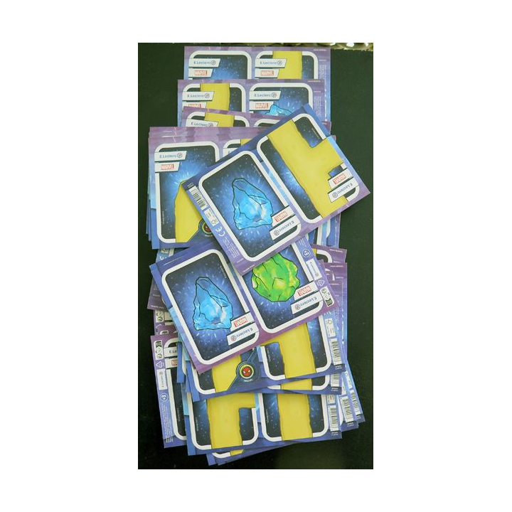 Lot de 36 Pochettes MARVEL Neuves de 4 cartes chacune 
