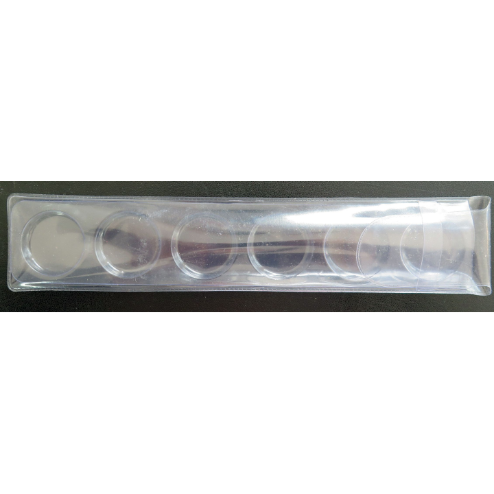 enveloppe plastique de 6 Capsules Muselet de bouteille de Champagne