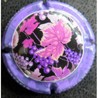 Capsule Muselet de bouteille de champagne MIGNON Pierre n° 270a contour mauve