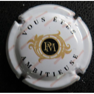 Capsule Muselet de bouteille de champagne MIGNON Pierre n° 202c ambitieuse