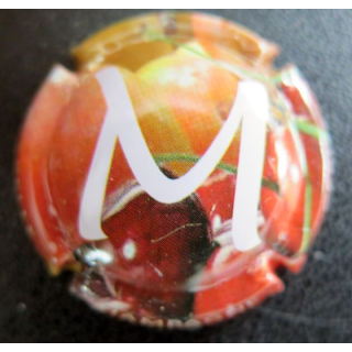 Capsule Muselet de bouteille de champagne GENERIQUE n° 901d M Mirabelle