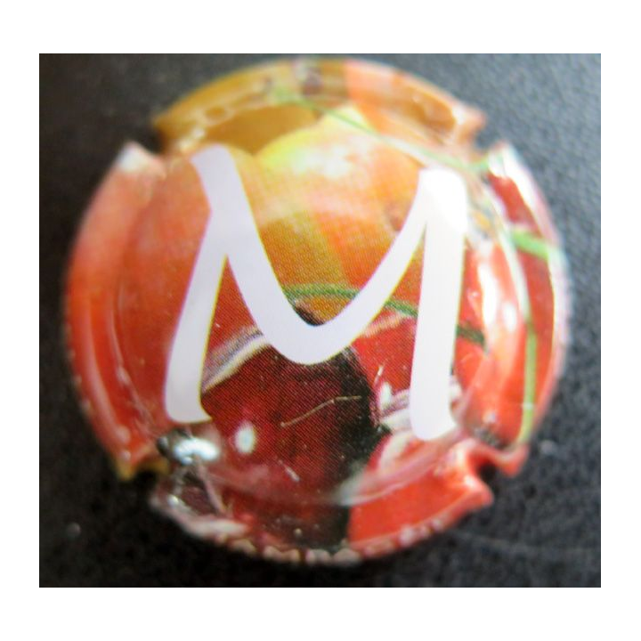 Capsule Muselet de bouteille de champagne GENERIQUE n° 901d M Mirabelle