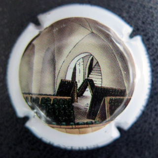 Capsule Muselet de bouteille de champagne GÉNÉRIQUE n° 819c 4/8 ORCIN Frédéric