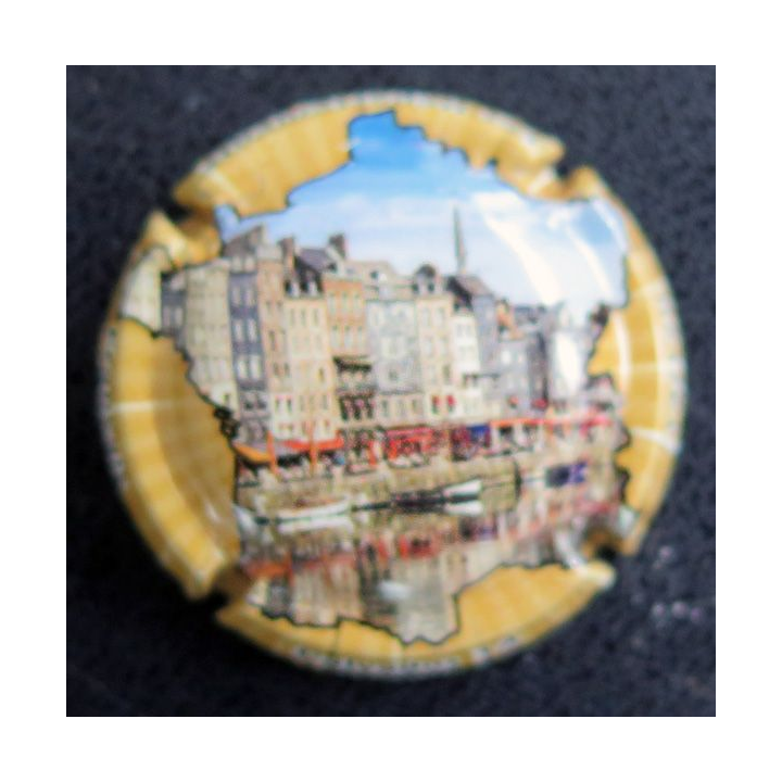 Capsule Muselet de bouteille de champagne GÉNÉRIQUE n° 1176m Calvados 14