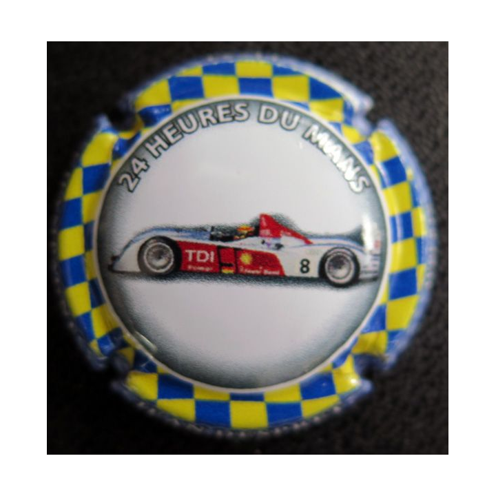 Capsule Muselet de bouteille de champagne DESPREST Jean n° A2j 24 Heures du Mans 11/54