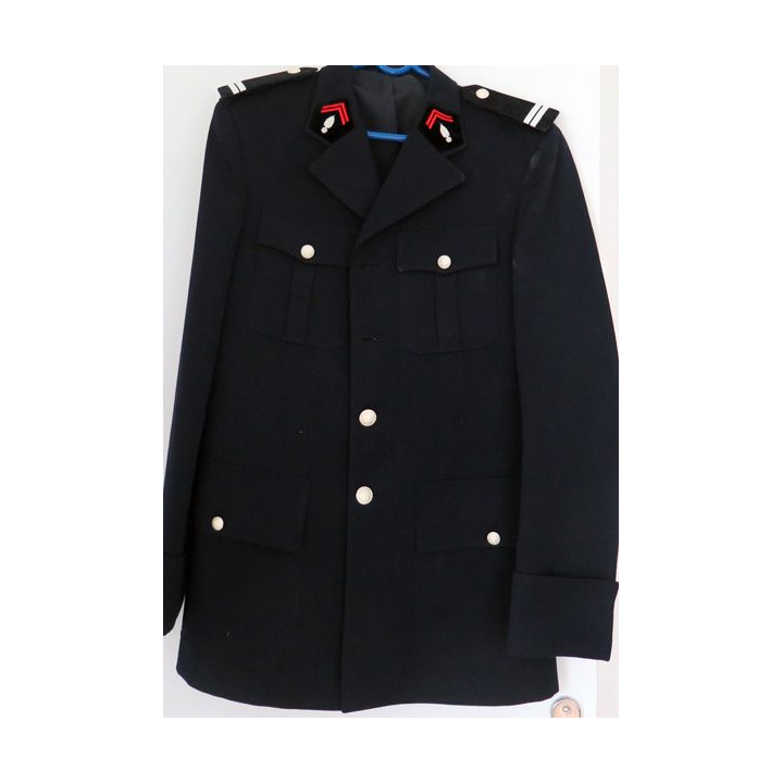Tenue de sortie de lieutenant de pompiers comprenant veste et pantalon