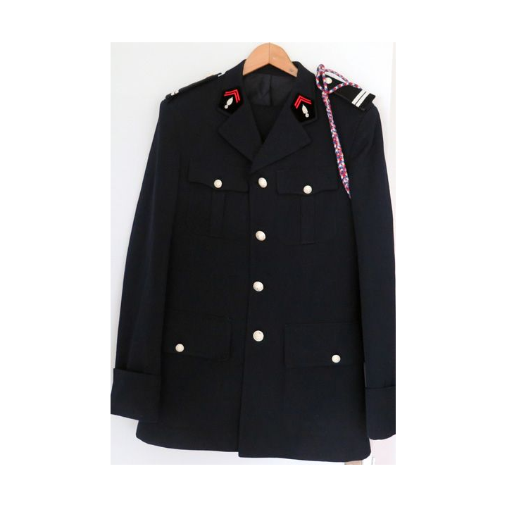 Tenue de sortie de lieutenant de pompiers comprenant veste et pantalon