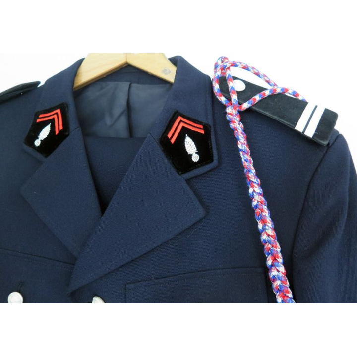 Tenue de sortie de lieutenant de pompiers comprenant veste et pantalon