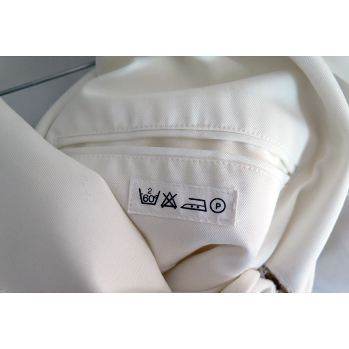Tenue Petit Blanc d'Officier de Marine comprenant veste et pantalon blancs