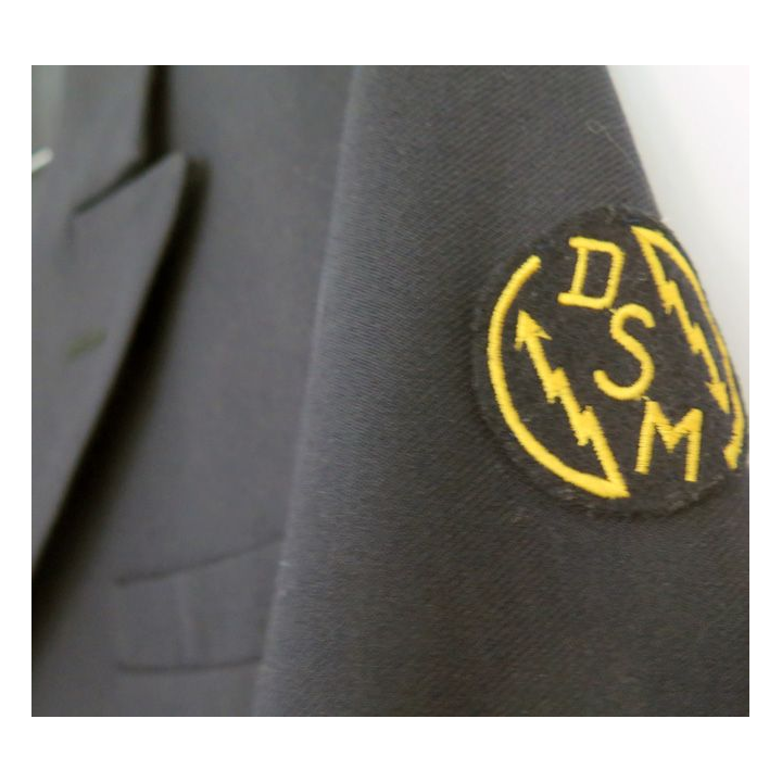 Veste de second maître de la Marine nationale DSM Détecteur sous marin