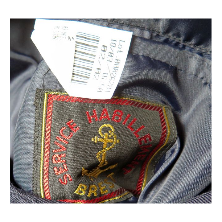 Veste de second maître de la Marine nationale DSM Détecteur sous marin