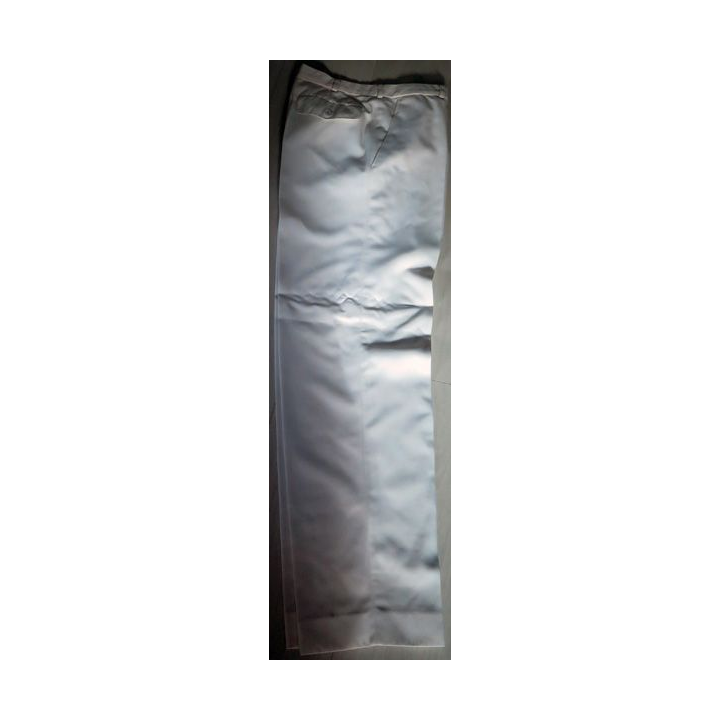 Pantalon blanc de Tenue Petit Blanc d'Officier de Marine hauteur  107 cm