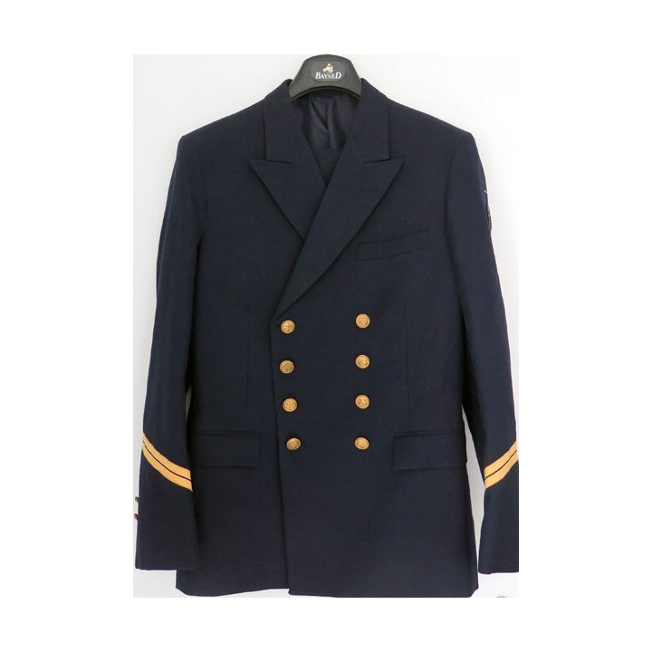 Tenue de sortie (veste et Pantalon) de second maître de la Marine nationale DSM Détecteur sous marin