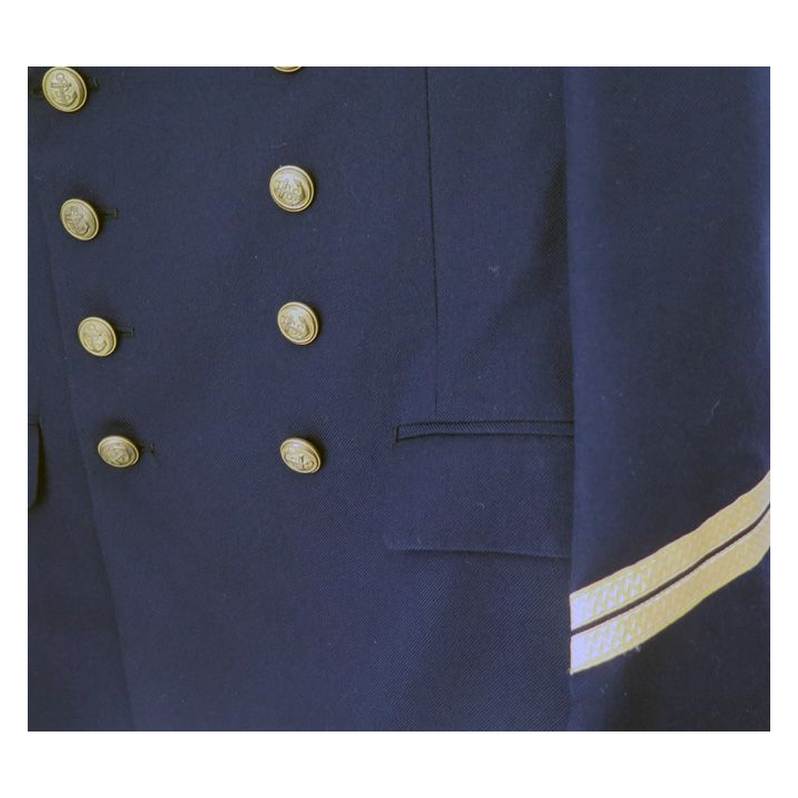 Tenue de sortie (veste et Pantalon) de second maître de la Marine nationale DSM Détecteur sous marin
