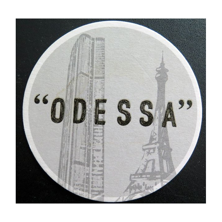 DESSOUS DE VERRE A BIERE Odessa diamètre 10 cm