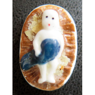 fève du petit Jésus en céramique