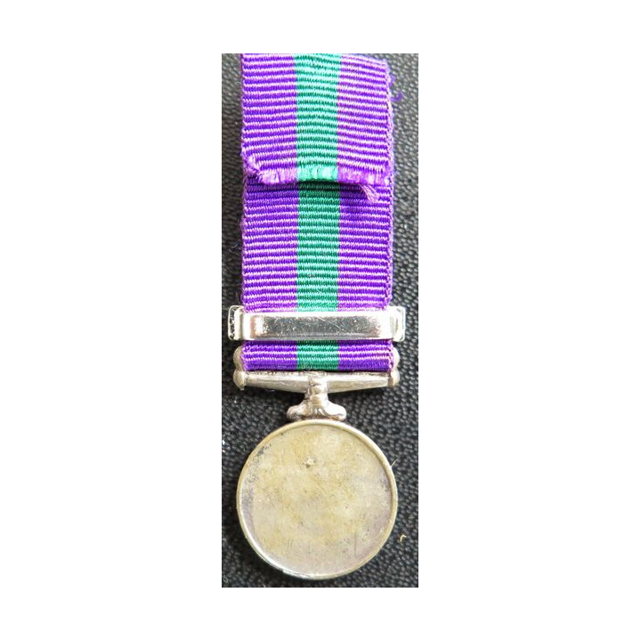 GRANDE BRETAGNE : médaille miniature General service medal 1918 avec l'agrafe Near East