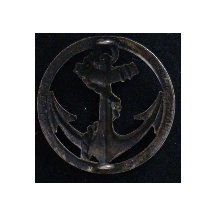 INSIGNE DE BÉRET :  TROUPES COLONIALES (L.BICHET)