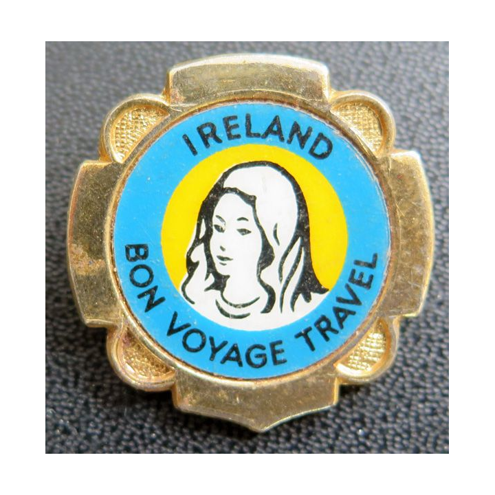Insigne irlandais Bon voyage travel Ireland