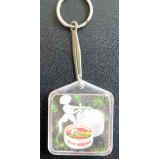 Porte clefs Mon régime fromageries H. Hutin