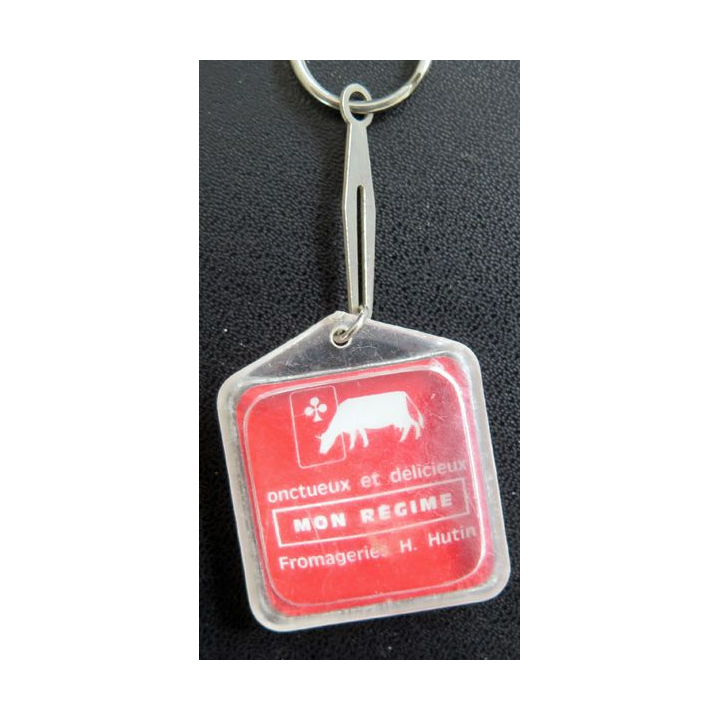 Porte clefs Mon régime fromageries H. Hutin