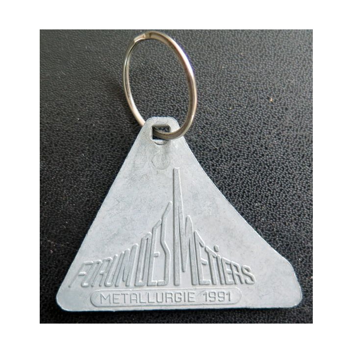 Porte clefs Forum des métiers métallurgie 1991