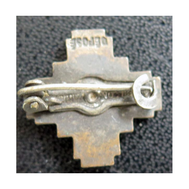 Insigne boutonnière de la Croix rayonnante de 2,1 cm de côté