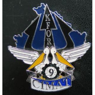 CIMAT 9 : compagnie d'intervention du matériel 8° mandat KFOR Mitrovica fabrication Sheli
