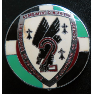 41° RI : 2° compagnie du 41° régiment d'infanterie Drago Paris