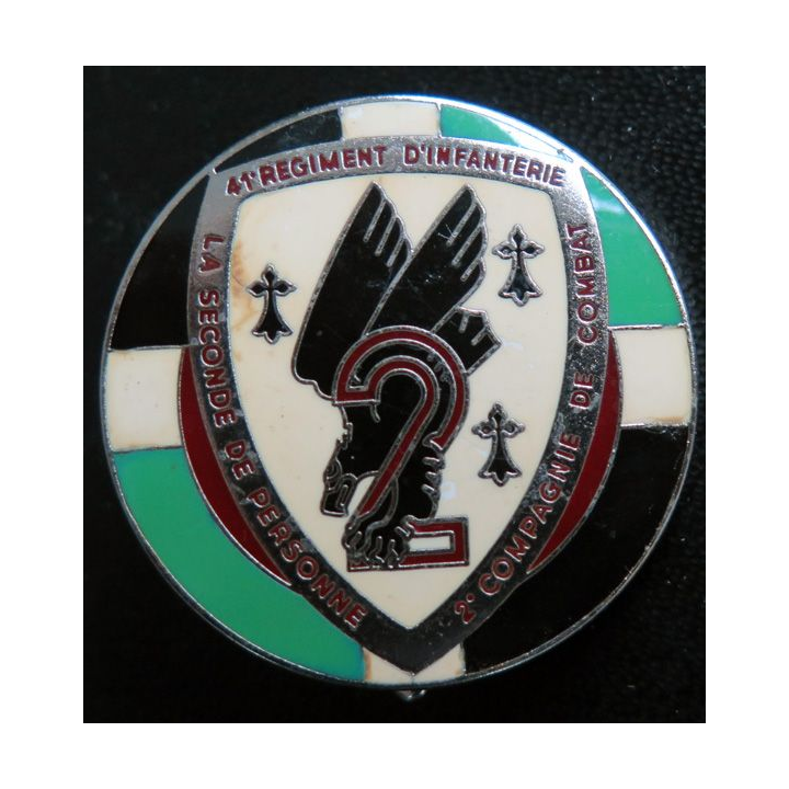 41° RI : 2° compagnie du 41° régiment d'infanterie Drago Paris