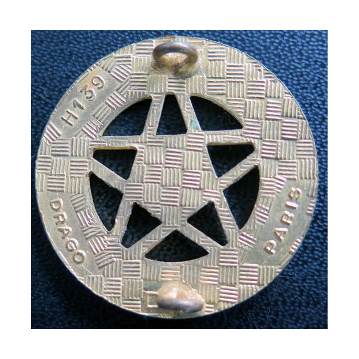 6° RTM : 6° régiment de tirailleurs marocains 6 relief de fabrication Drago H. 139 en émail