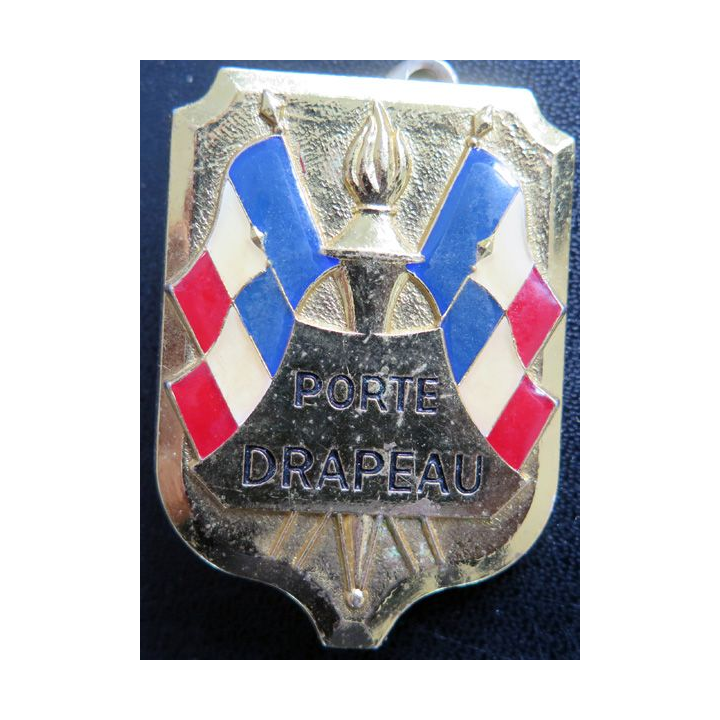 insigne de Porte Drapeau fabrication Mourgeon
