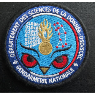 DSD / SCRC : écusson brodé du département des sciences de la donnée