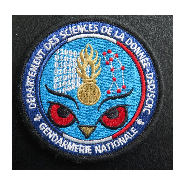 DSD / SCRC : écusson brodé du département des sciences de la donnée