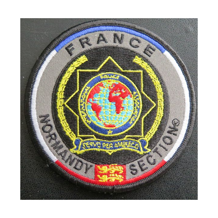 Insigne tissu Gendarmerie Normandy section International police association