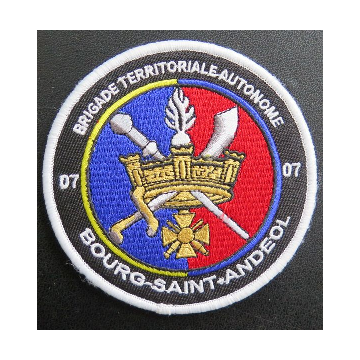 Ecusson tissé de la Brigade territoriale autonome Bourg-Saint-Andéol