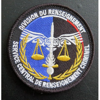 SCRC : Service central de renseignement criminel Division du renseignement