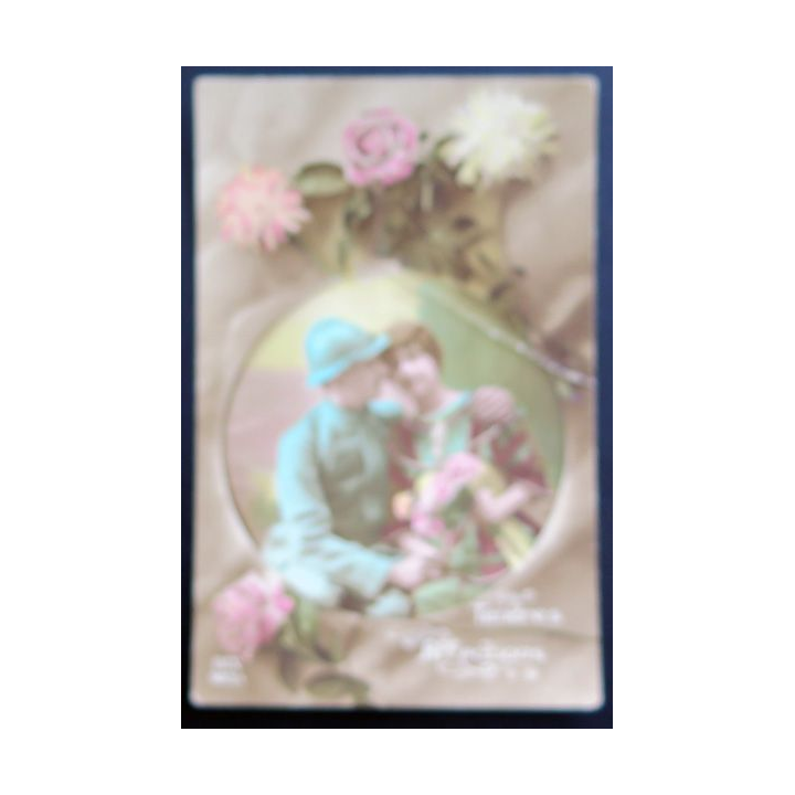 Carte postale Tendres affections 1918