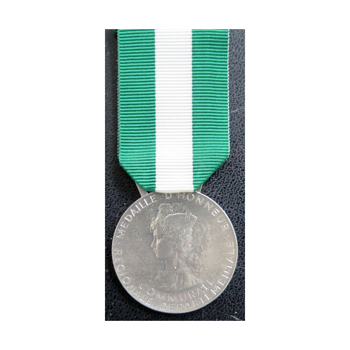 FRANCE : médaille d'honneur communale départementale et régionale
