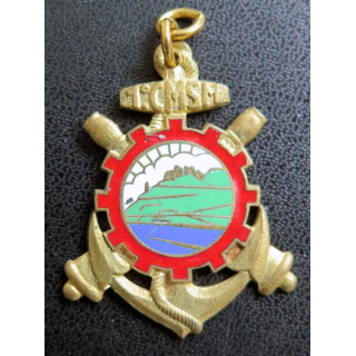 1° CMSM : 1° compagnie mixte du service du matériel Drago G. 2049 en émail 