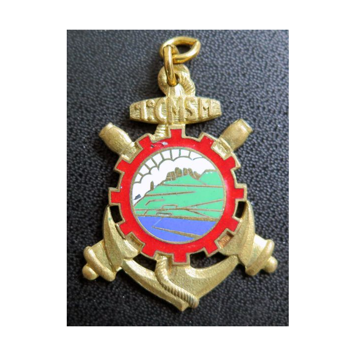 1° CMSM : 1° compagnie mixte du service du matériel Drago G. 2049 en émail 