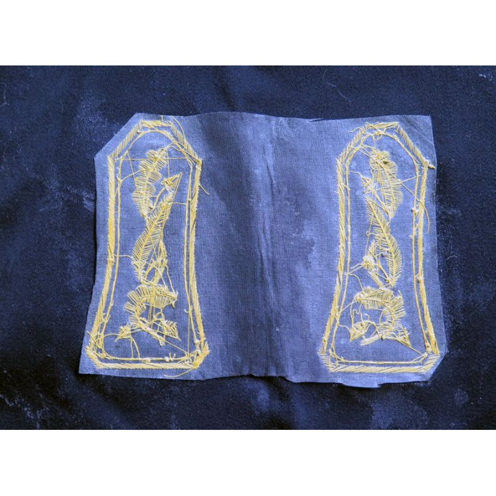 tissu de paire d'épaulette de spencer (tenue de soirée) de Préfet en cannetille