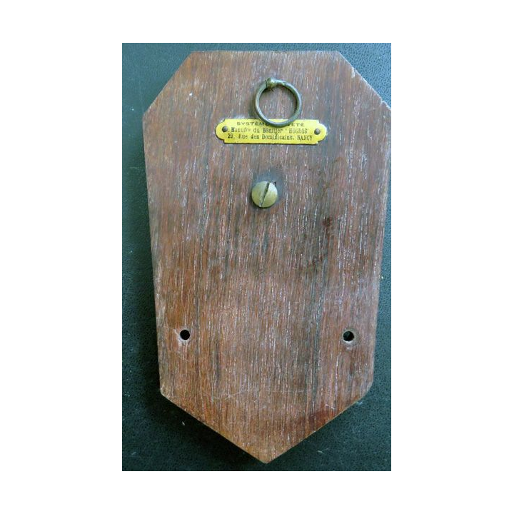 Plaque de Sainte Thérèse de l'Enfant Jésus hauteur 1',5 cm support bois