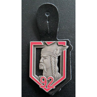 92° RI : insigne du 92° régiment d'infanterie Duseaux H. 112