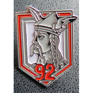 92° RI : Pin's du 92° régiment d'infanterie hauteur 3 cm
