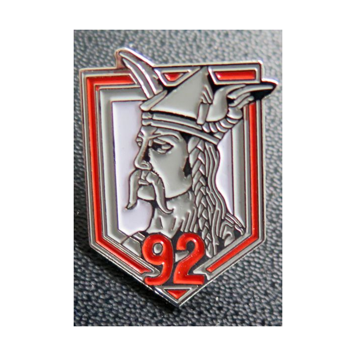 92° RI : Pin's du 92° régiment d'infanterie hauteur 3 cm