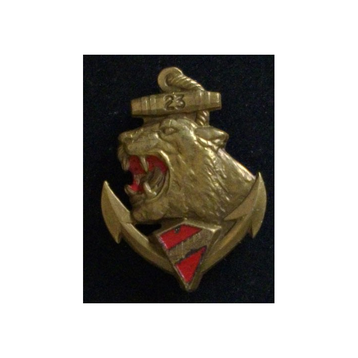 23° Régiment d'infanterie Coloniale  de fabrication Drago Paris Peint