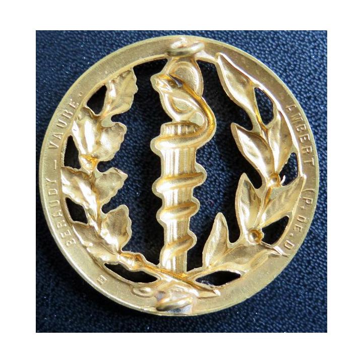 Insigne de béret du service de santé Béraudy Vaure
