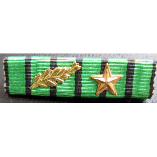 FRANCE : Rappel de décoration de la croix de guerre 1939 1940 avec clou et palme