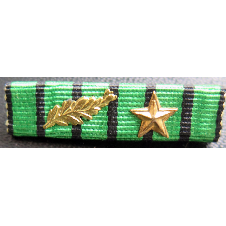 FRANCE : Rappel de décoration de la croix de guerre 1939 1940 avec clou et palme